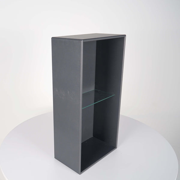 Montanahylle med hylle i glass