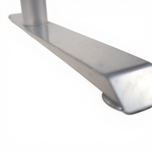 Elektrisk hev/senk skrivebord m/ understell i grå, hvit bordplate 180x80