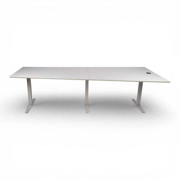 Trapesformet møtebord 280x80-120cm