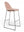 Barstol fra Johanson design i lys rosa stoff