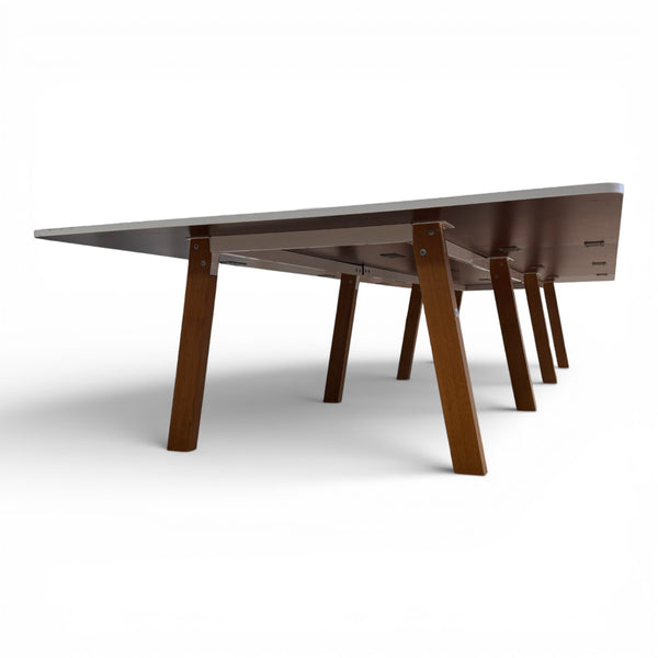 Møte/-Kantinebord 430x180 med hvit bordplate