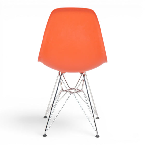 Vitra eames plastic chair DSR rød