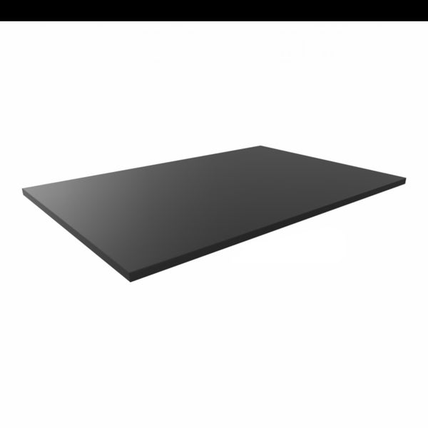 Skrivebordsplate 22mm spon, Laminat. ABS kantlist