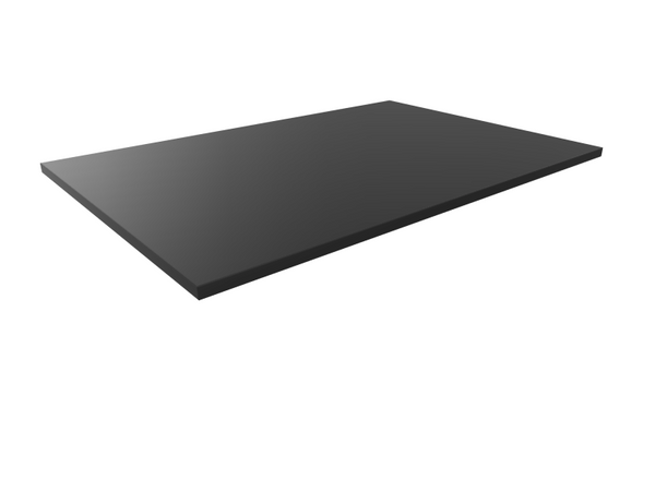 Skrivebordsplate 22mm spon, Laminat. ABS kantlist