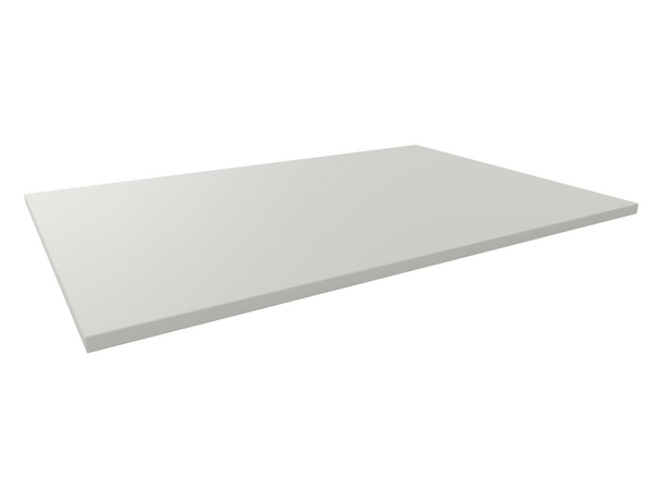Skrivebordsplate 22mm spon, Laminat. ABS kantlist