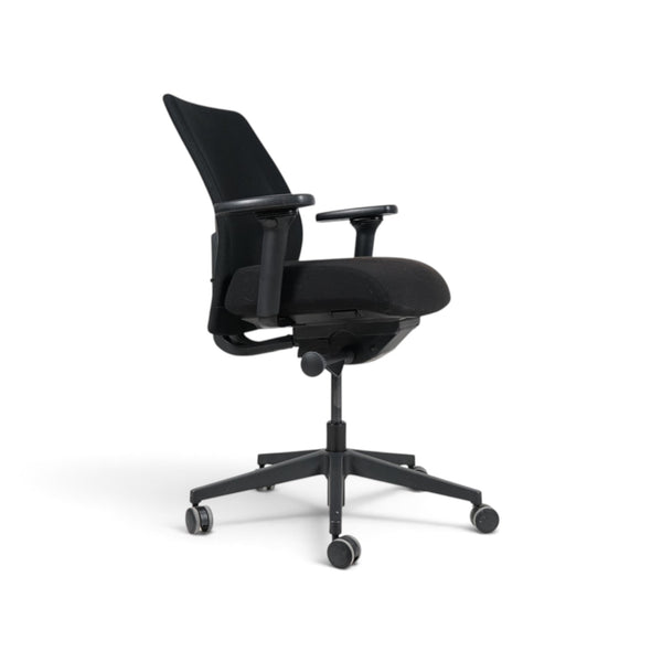 Savo Soul mesh kontorstol, sort, med armlener