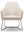 HarcTub lav lenestol med meier, beige