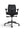 Savo Soul mesh kontorstol, sort, med armlener