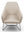 HarcTub lav lenestol med meier, beige