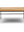 Loopr AS Blå Station Unit L161 salongbord i eik med sort metallunderstell i skandinavisk design