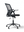 Loopr AS sort kontorstol med nettingrygg, justerbare armlener og hjul for ergonomisk støtte på kontoret.