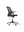 Loopr AS sort kontorstol med nettingrygg, justerbare armlener og hjul for ergonomisk støtte på kontoret.