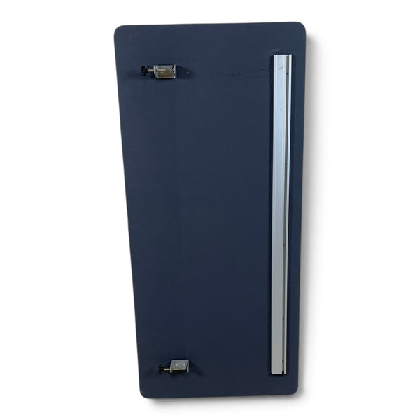Refurnish by Loopr Götessons ScreenIT A40+ dark grey acoustic desk screen with integrated accessory rail