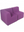 Refurnish by Loopr Ahrend modulær loungeserie i mørklilla tekstil med to sammenkoblede moduler