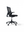 Refurnish by Loopr Ahrend kontorstol i sort med nettingrygg, justerbare armlener og hjul for kontorbruk