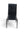 Refurnish by Loopr Arper conference chair in black leather with a high back and slim metal legs.