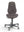 Refurnish by Loopr brown fabric office chair, model 8000 series, with adjustable height and lumbar support.