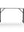 Refurnish by Loopr rectangular folding table with a grey top and black metal frame for flexible office use