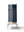 Refurnish by Loopr CLASSIC garderobeskap med to seksjoner, blå dører og integrert benkestativ i stål