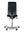 Refurnish by Loopr HÅG ergonomic office chair in black fabric with a perforated backrest and no armrests