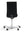 Refurnish by Loopr HÅG Creed 6006 ergonomic office chair in black fabric with a grey base, viewed from the back.