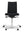 Refurnish by Loopr HÅG H05 5600 ergonomic office chair in black fabric with a grey base and no armrests