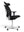 Refurnish by Loopr HÅG H05 5600 ergonomic office chair in black fabric with headrest, armrests, and grey base.