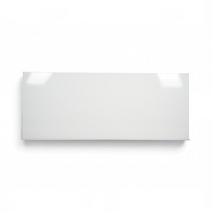 Refurnish by Loopr hvit whiteboard i størrelse 300x120 cm med glatt skriveoverflate for kontor eller skole.