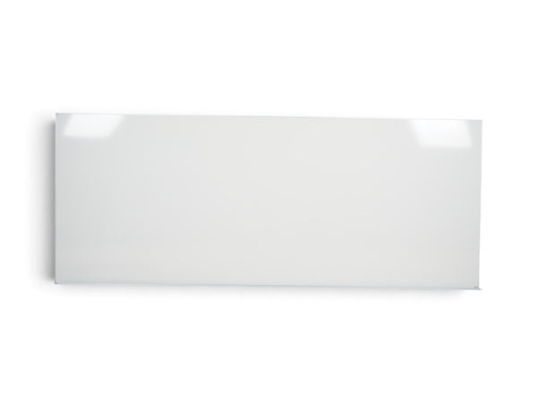 Hvit whiteboard fra Refurnish by Loopr, 300x120 cm, med en glatt og blank skriveflate for kontor eller skole.