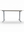 Refurnish by Loopr konferansebord med hvit bordplate og grått understell, 180x80 cm