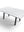Refurnish by Loopr møtebord med hvit laminert bordplate og sort understell i metall, rektangulær form.