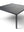 Refurnish by Loopr IKEA BEKANT kvadratisk sort møtebord 140x140 cm med slitesterk overflate og pulverlakkert understell
