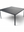 Refurnish by Loopr IKEA BEKANT kvadratisk sort møtebord 140x140 cm med slitesterk overflate og pulverlakkert understell