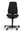 Refurnish by Loopr Kinnarps ergonomic office chair in black fabric with adjustable height and no armrests