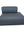 Refurnish by Loopr Muuto Connect dark blue modular sofa section with clean lines and high-quality textile upholstery.