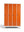 Refurnish by Loopr garderobeskap CLASSIC med fire oransje seksjoner og bensokkel, 185x120x50 cm