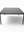 Sort kvadratisk IKEA BEKANT møtebord fra Refurnish by Loopr med slitesterk overflate og pulverlakkert stålunderstell.