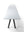 Refurnish by Loopr Svenheim conference table with a long white rectangular top and black angled metal legs