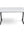 Refurnish by Loopr rectangular folding table with a white top and black metal frame for flexible office use