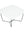 Refurnish by Loopr white laminate square coffee table with black metal base