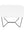 Refurnish by Loopr white laminate square coffee table with black metal base