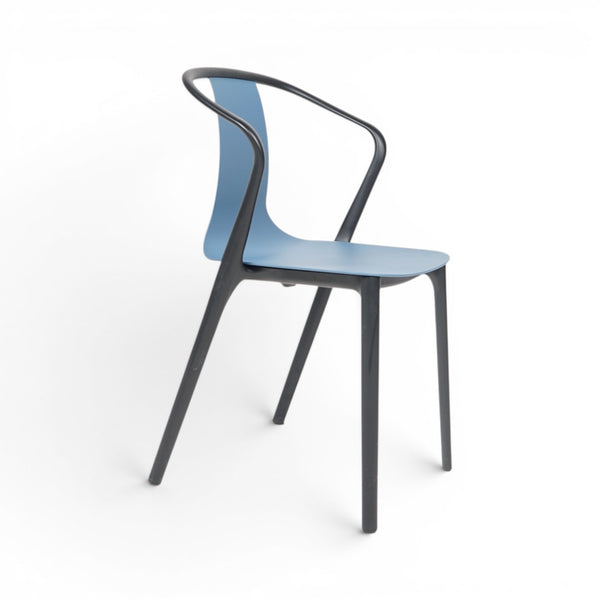 Belleville armstol fra Vitra, blå